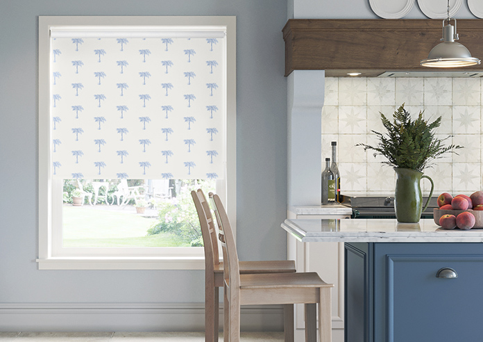 Miami Sunset, Cool Blues - Roller Blind - Image 3